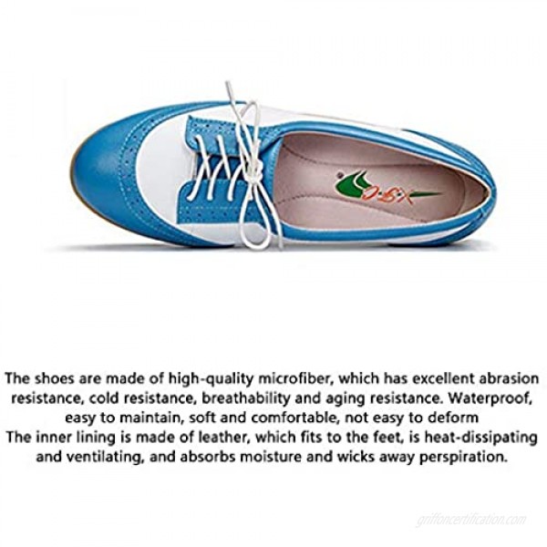 N.Y.L.A. Professional Golf Shoes Women's Waterproof Non-Slip Breathable Golf Shoes Casual Shoes Sports Shoes Lightweight and Durable Leather Golf Training Shoes Can be Given as a Gift to Family