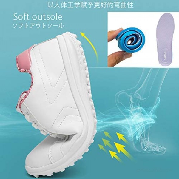 RTY 0801A Womens Golf Shoes Soft Waterproof Breathable Pink b 39
