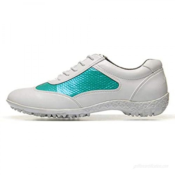 WSHZ Shoes Sneakers for Womens Golf Shoes Outdoor Waterproof Breathable Bounce Spikeless Golf Shoes Provide Style Comfort and Performance Both on and Off The Golf Course No1 40