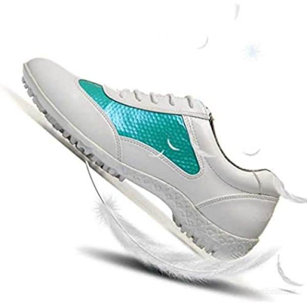WSHZ Shoes Sneakers for Womens Golf Shoes Outdoor Waterproof Breathable Bounce Spikeless Golf Shoes Provide Style Comfort and Performance Both on and Off The Golf Course No1 40