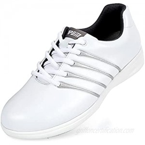 XSJK Women's Water-Resistant Golf Shoe Non-Slip Golf Shoes  Breathable Golf Shoes  Running Shoes  Sports Shoes White 38