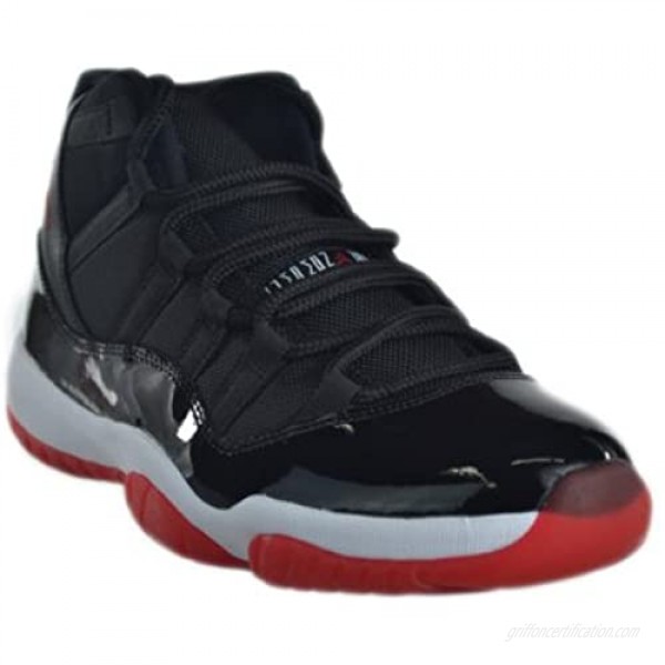 Jordan Air 11 XI Retro Bred Men's Basketball Shoes Black/Varsity Red/White Black/Red/White 378037-010-11