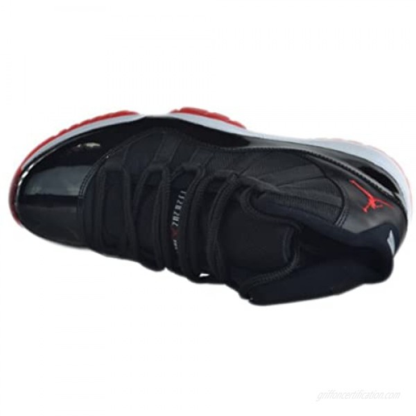 Jordan Air 11 XI Retro Bred Men's Basketball Shoes Black/Varsity Red/White Black/Red/White 378037-010-11