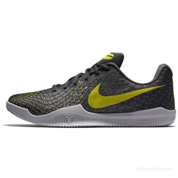 Nike Kobe Mamba Instinct Mens Basketball Shoes (Grey/Lime Numeric 12)