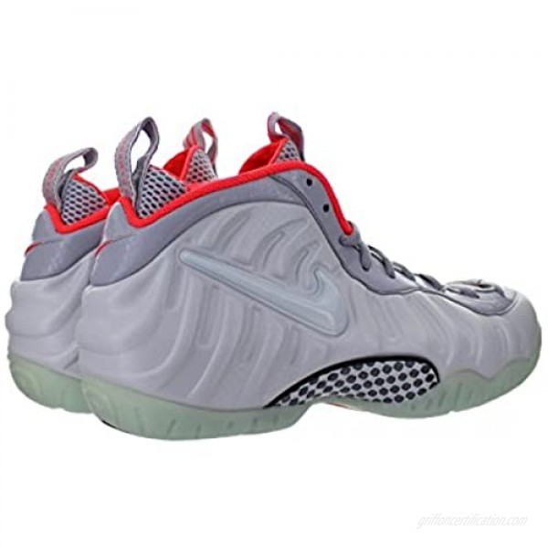 Nike Men's Air Foamposite Pro PRM Basketball Shoes Sneakers (6.5 Pure Platinum/Pure Platinum - Wolf Grey - Bright)