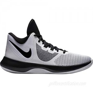 Nike Mens AIR Precision II Basketball Shoes (5.5 M US  White/Black)