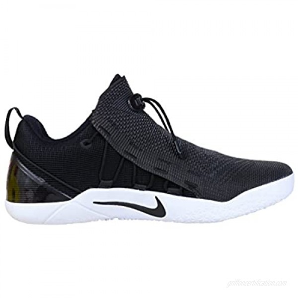 Nike Mens Kobe A.D. NXT Basketball Shoes (13 Black/Metallic Silver-White)