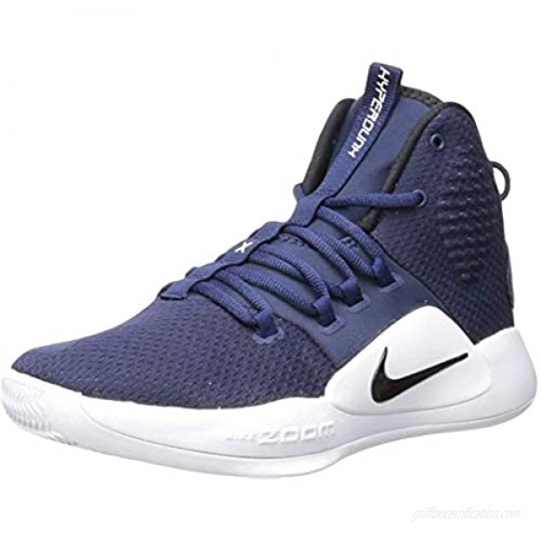 Nike New Hyperdunk X TB Navy/White/Black Men 9/Women 10.5 Basketball Shoes