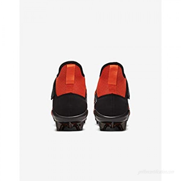 Nike Alpha Menace Pro 2 Mid Mens AQ3209-801 Size 11 Orange/White/Black