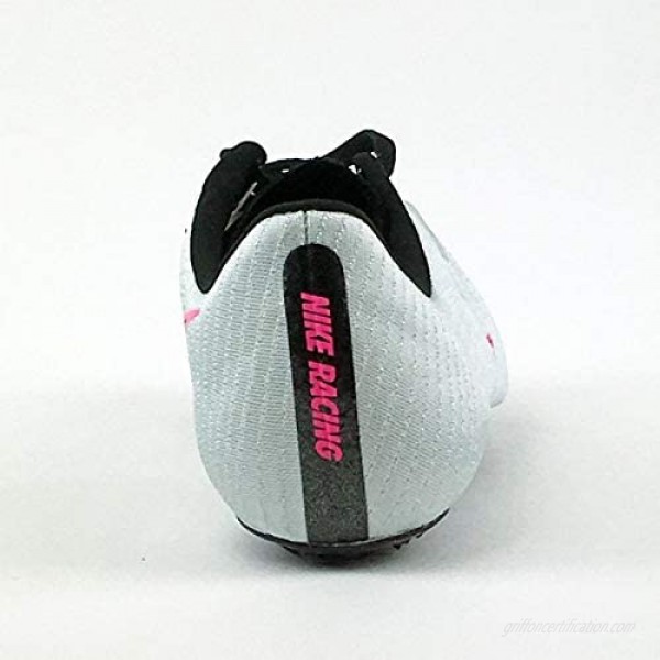 Nike Superfly Elite Platinum/Pink Men's Racing Spike Size 11 835996 003