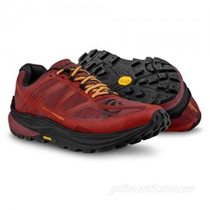 Topo Athletic Men's MTN Racer Trail Running Shoe  Red/Orange  Size 9.5