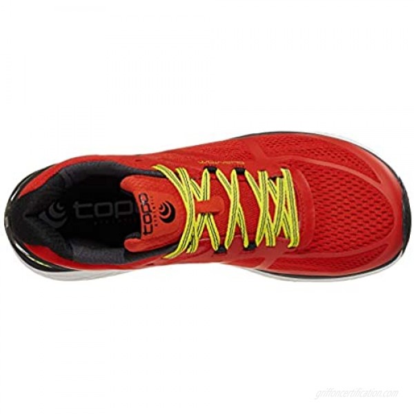Topo Athletic Men's Phantom Road Running Shoe Fire/Yellow 13