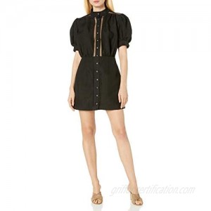 C/Meo Collective Women's Worthy Puff Sleeve Button Down Dress