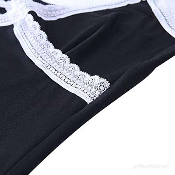 Women Mini Cami Bodycon Dress Lace Spaghetti Strap Short Tank Dresses Y2K Split Casual Slim Fit Party Outfit