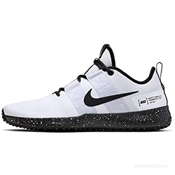 Nike Men's Varsity Compete TR 2 Training Shoes (Size 7.5 White/Black)