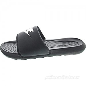 Nike Victori One Mens Comfort Slide Cn9675-003 (Black/White  Numeric_12)