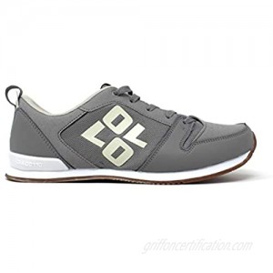 OLLO Zero S - Slate Myst Gum - Grey/White - Parkour and Freerunning Shoe - High Grip Sole Flexible Shoes - Best Shoe for Parkour  Freerunning  Ninja Training  and Obstacle Training