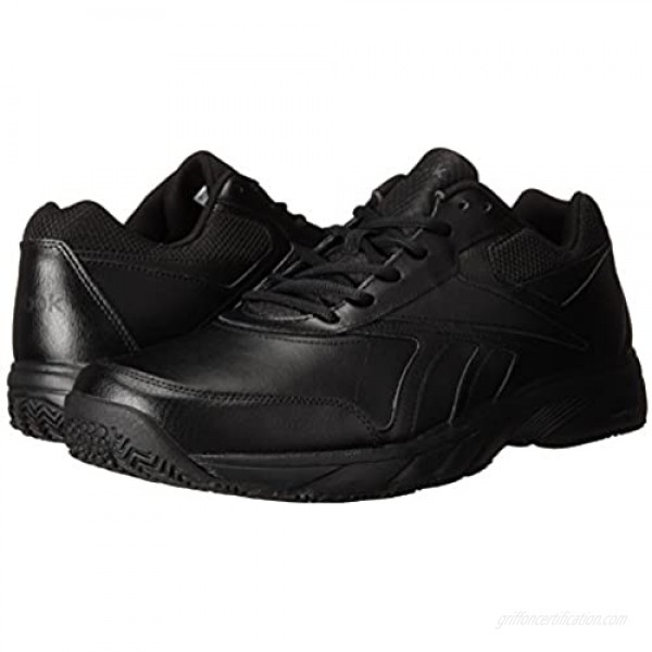 Reebok Men's Work N Cushion 2.0 Walking Shoe Black/Black 9 4E US