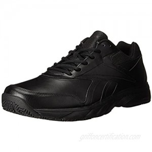 Reebok Men's Work N Cushion 2.0 Walking Shoe  Black/Black  9 4E US