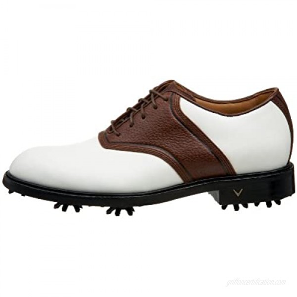 Callaway Men's Pin Stripe Saddle Golf Shoe