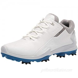 ECCO Men's Biom G 3 Gore-Tex Golf Shoe  White  13-13.5