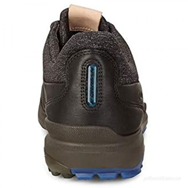 ECCO New Mens Biom Hybrid 3 Golf Shoes Black/Blue 55896 Size US 10-10.5 EU 44