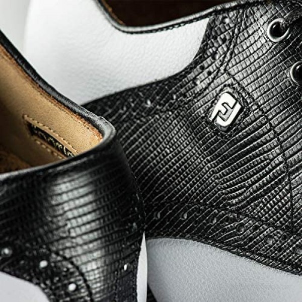 FootJoy Men's Icon Black-Previous Season Style Golf Shoes