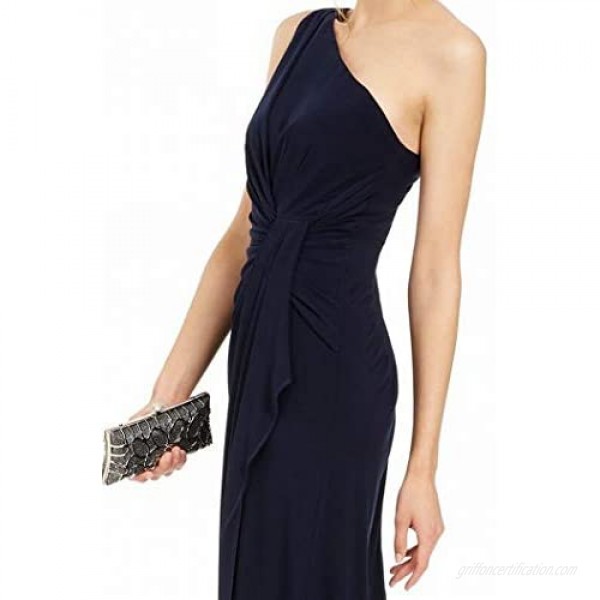 Adrianna Papell One Shoulder Jersey Dress