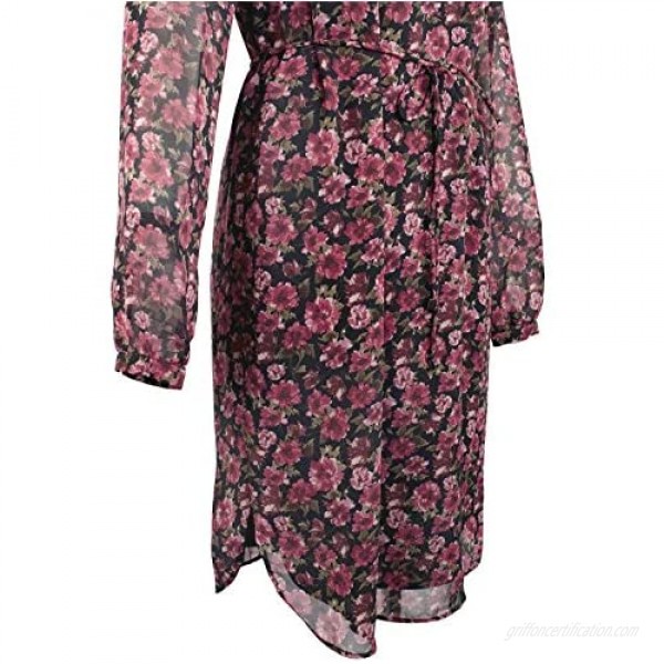 Ralph Lauren womens Floral-print Cold-shoulder Dress