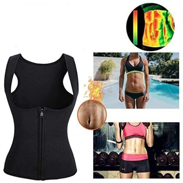 YUNDAN Women Fitness Corset Sport Body Shaper Vest Weight Loss Sauna Waist Trainer Workout Slimming Underwear